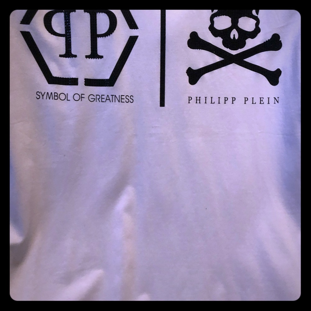 PHILIPP PLEIN White Cotton T-Shirt